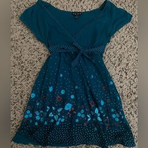 [SOLD] FANG Floral Babydoll Top